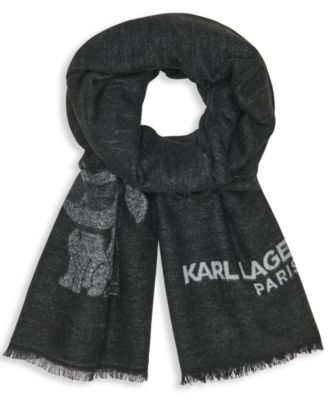 Women's Crystal Karl And Choupette Blanket Scarf