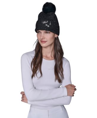 Women's Pom Pom Detail Beanie