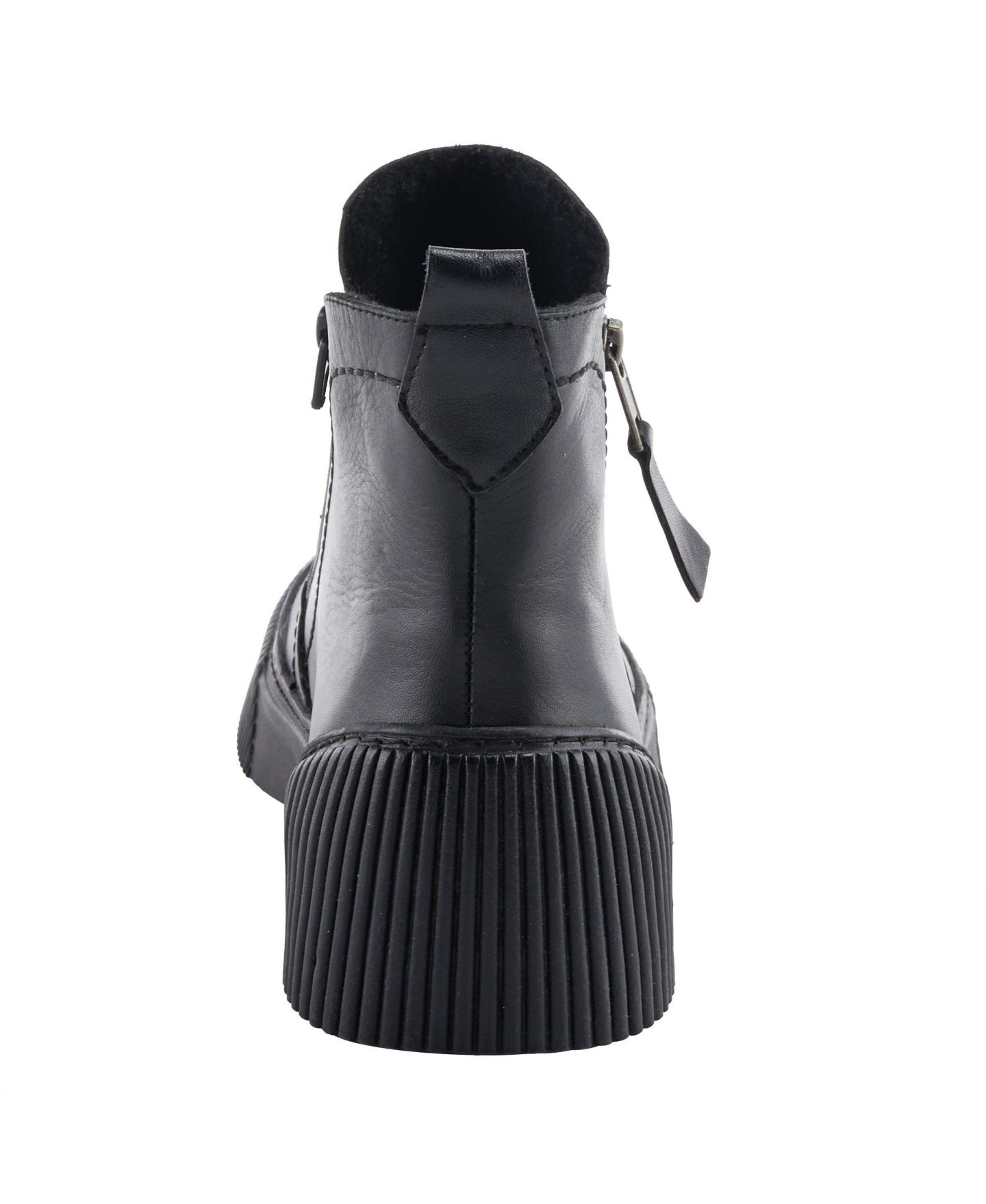Женские ботинки Spring Step Kelko Booties with Side Zipper, цвет: Чёрный — фото 4
