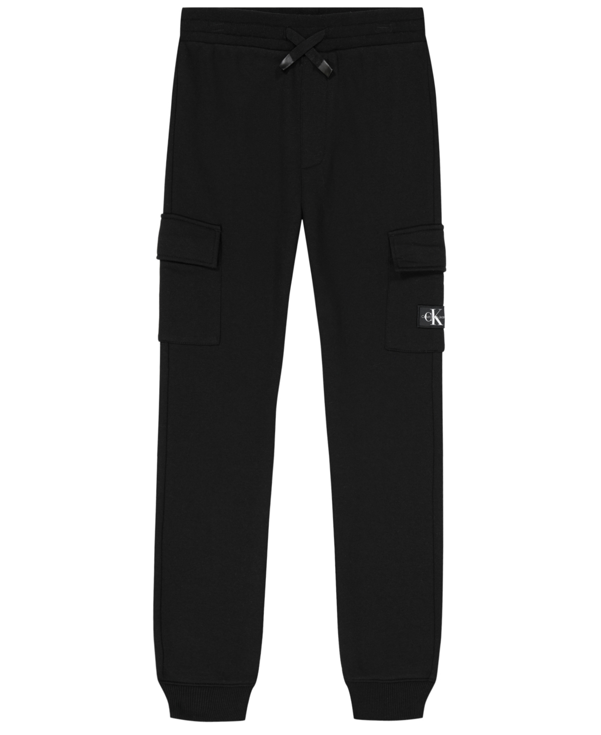 Calvin Klein Boys 8-20 Cargo Ribbed Waistband Fleece Joggers
