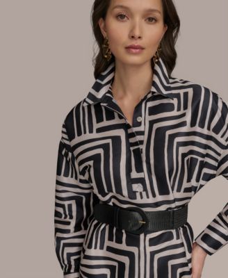 Women's Belted Short Dress