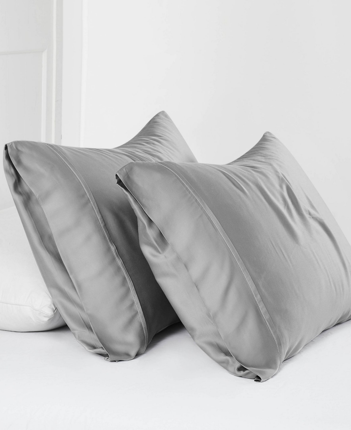 Southshore Fine Linens Solid Extra Deep Pocket 500- Thread Count 4-pc. Sheet Set, California King In Gray