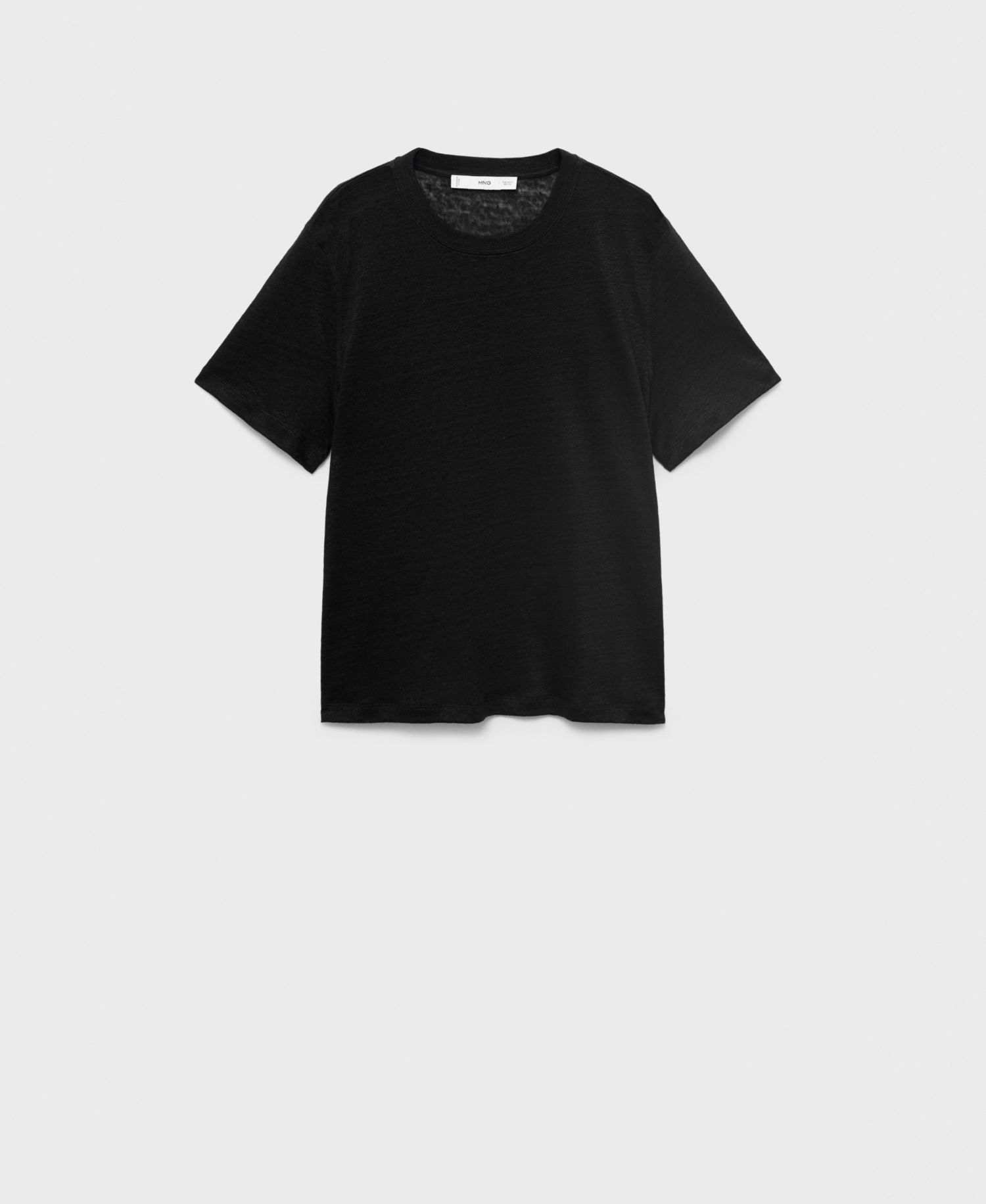 Women's Short-Sleeved Linen T-Shirt
