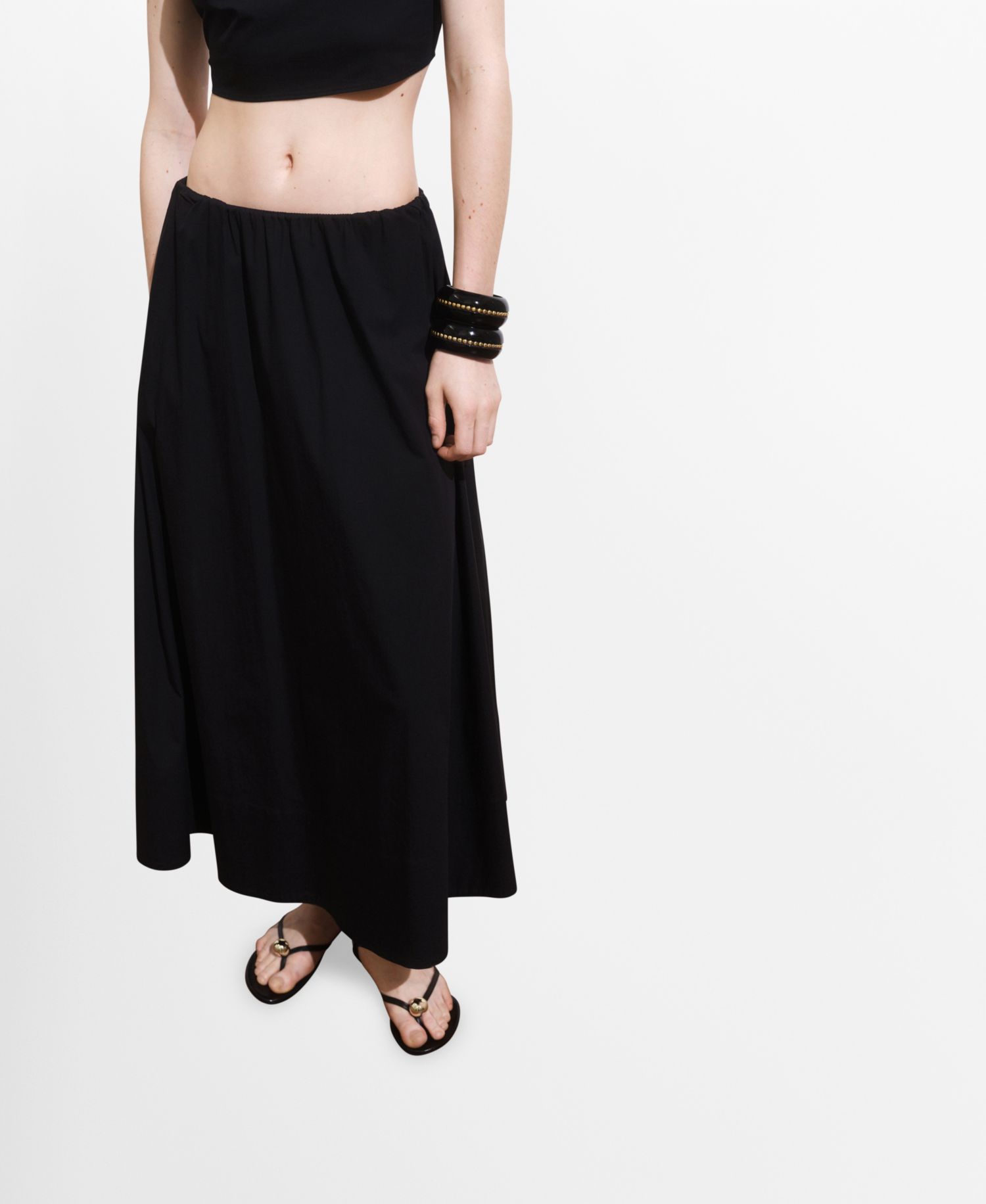 Women's Flared Cotton Skirt