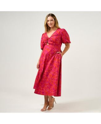 Aura Falls Cotton Dress