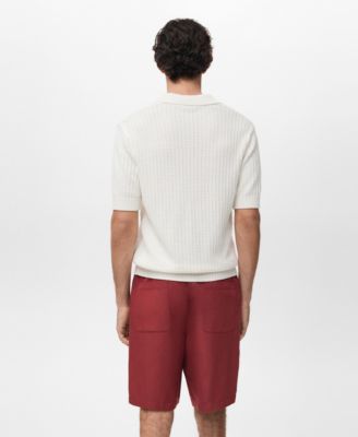 Men's Cotton Knitted Polo Shirt