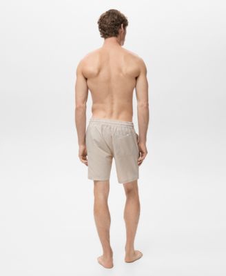 Men's Seersucker Swimming Trunks