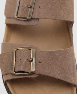 Men's Buckles Leather Sandals