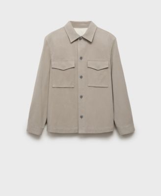 Men's Pockets Lyocell Cotton Jacket