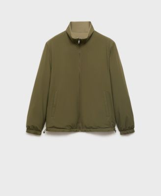 Men's Quilted Water-Repellent Reversible Jacket