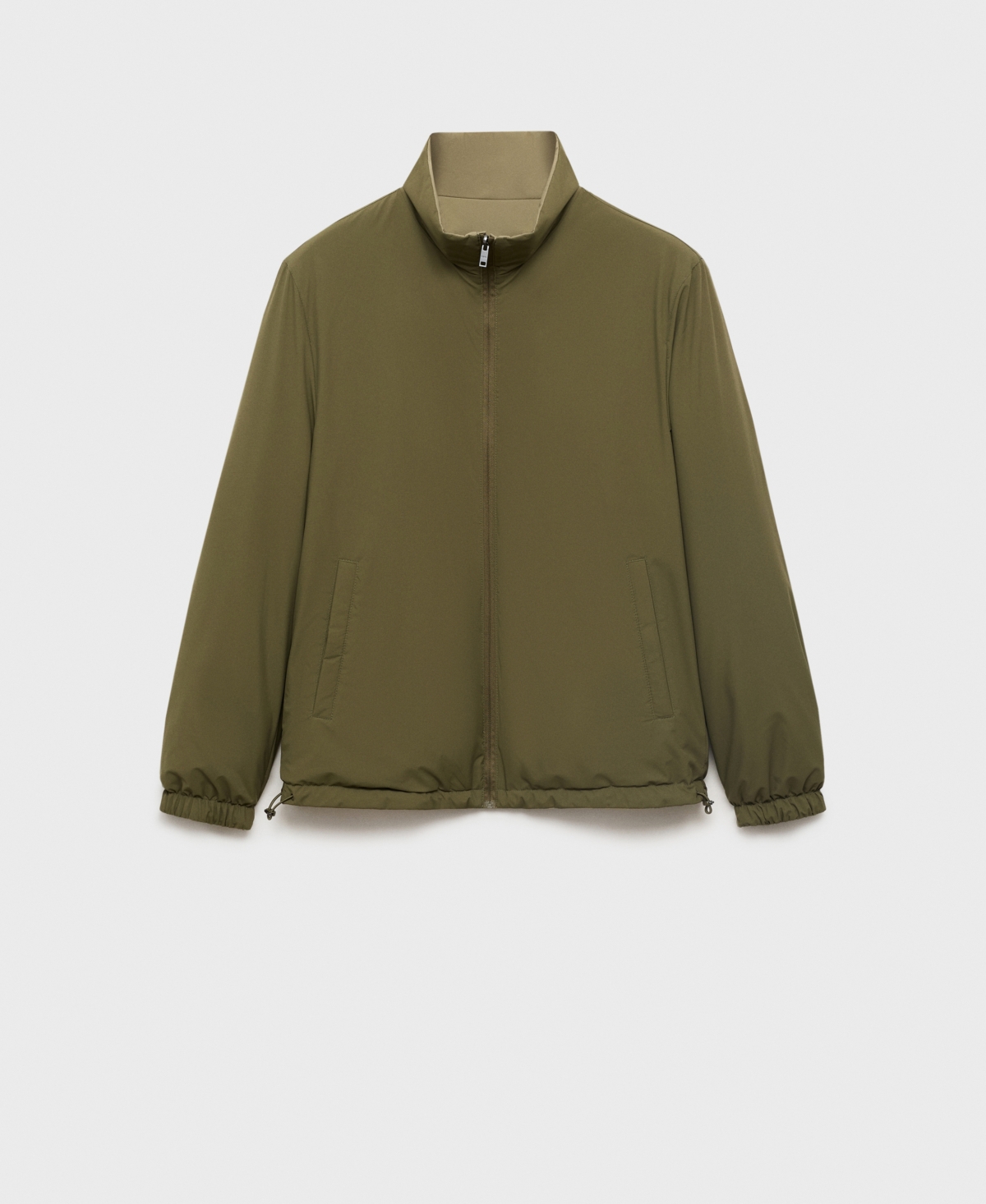 Mango Men's Quilted Water-repellent Reversible Jacket In Multi