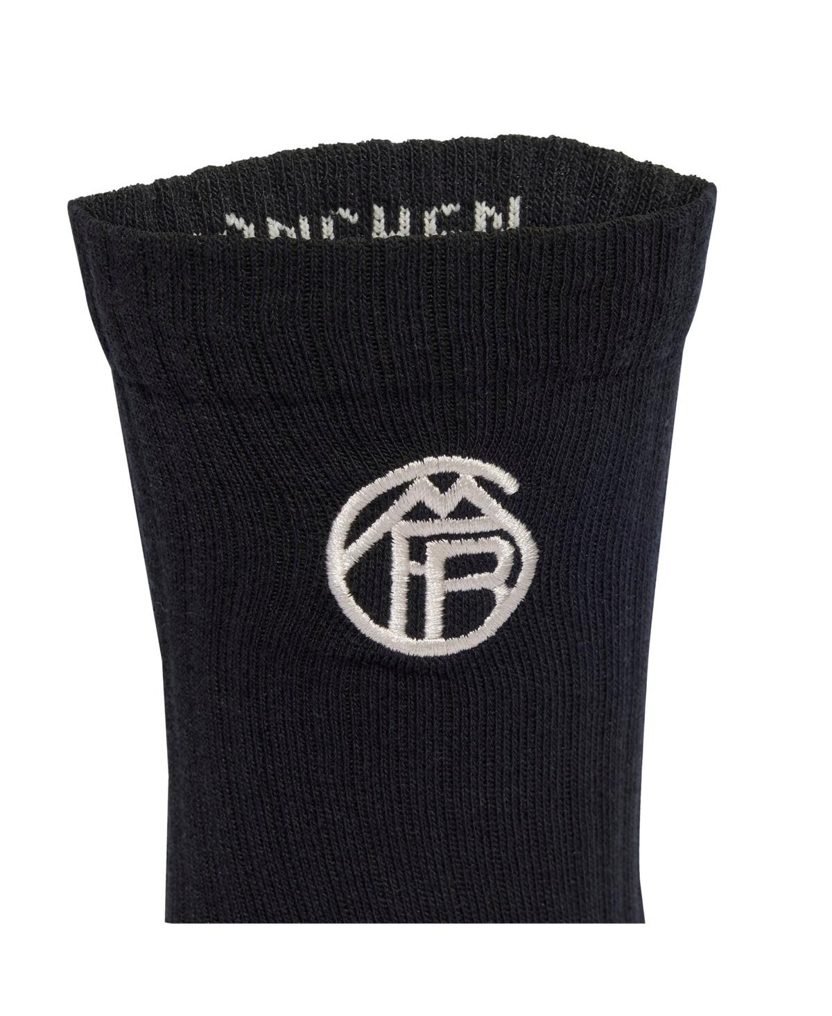 Adidas Originals Men's And Women's Black Bayern Munich Third Two-pack Crew Socks Set In Multi