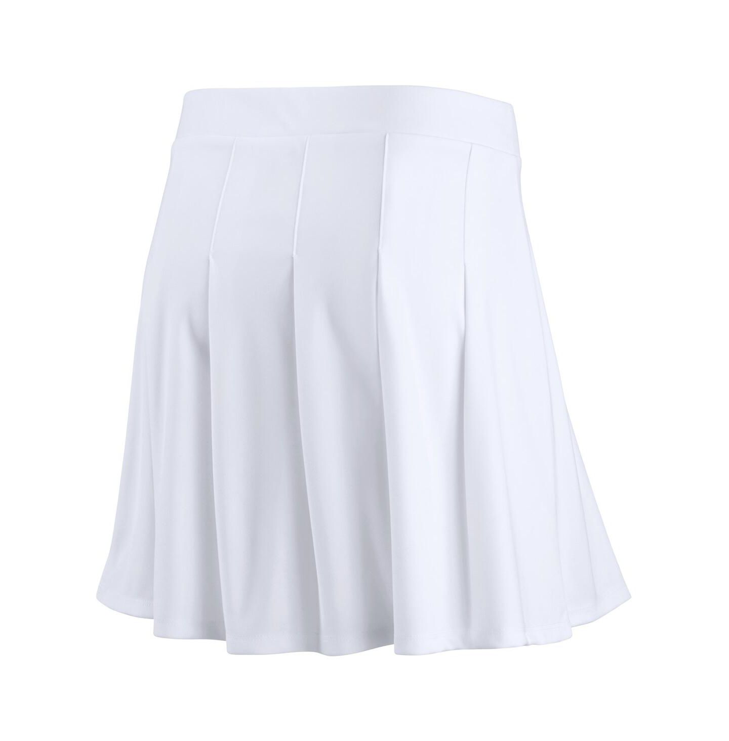 Женская юбка-шорты Fanatics White San Francisco 49ers Primary Logo Tennis Skort — фото 3