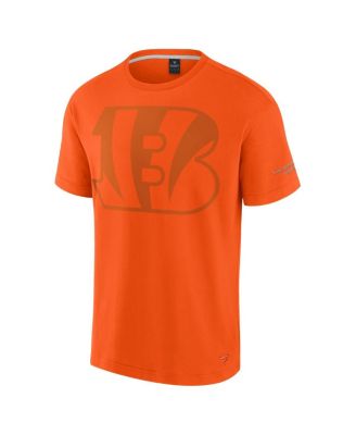 Men's and Women's Orange Cincinnati Bengals Elements Iconic T-Shirt