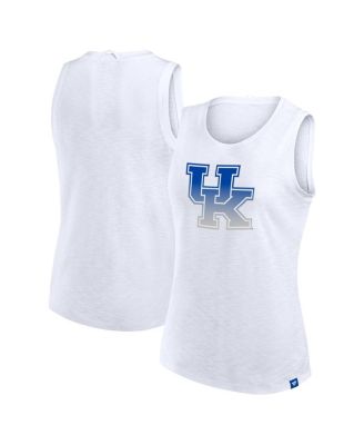 Fanatics - Women's White Kentucky Wildcats Activate Slub Tank Top