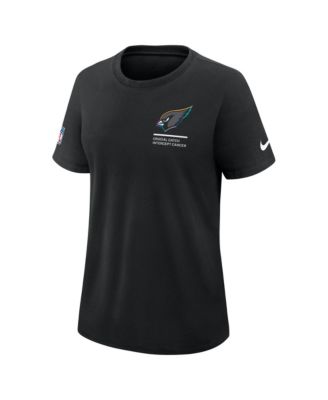 Women's Black Arizona Cardinals 2025 NFL Crucial Catch Tri-Blend Dri-FIT T-Shirt