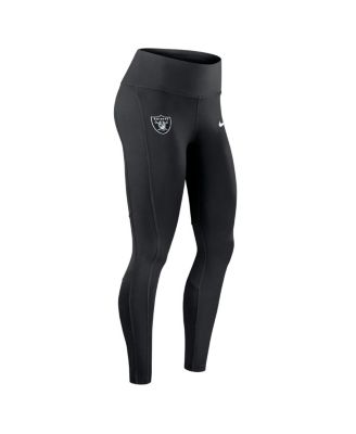 Women's Black Las Vegas Raiders Primetime Epic Fast Dri-FIT Leggings