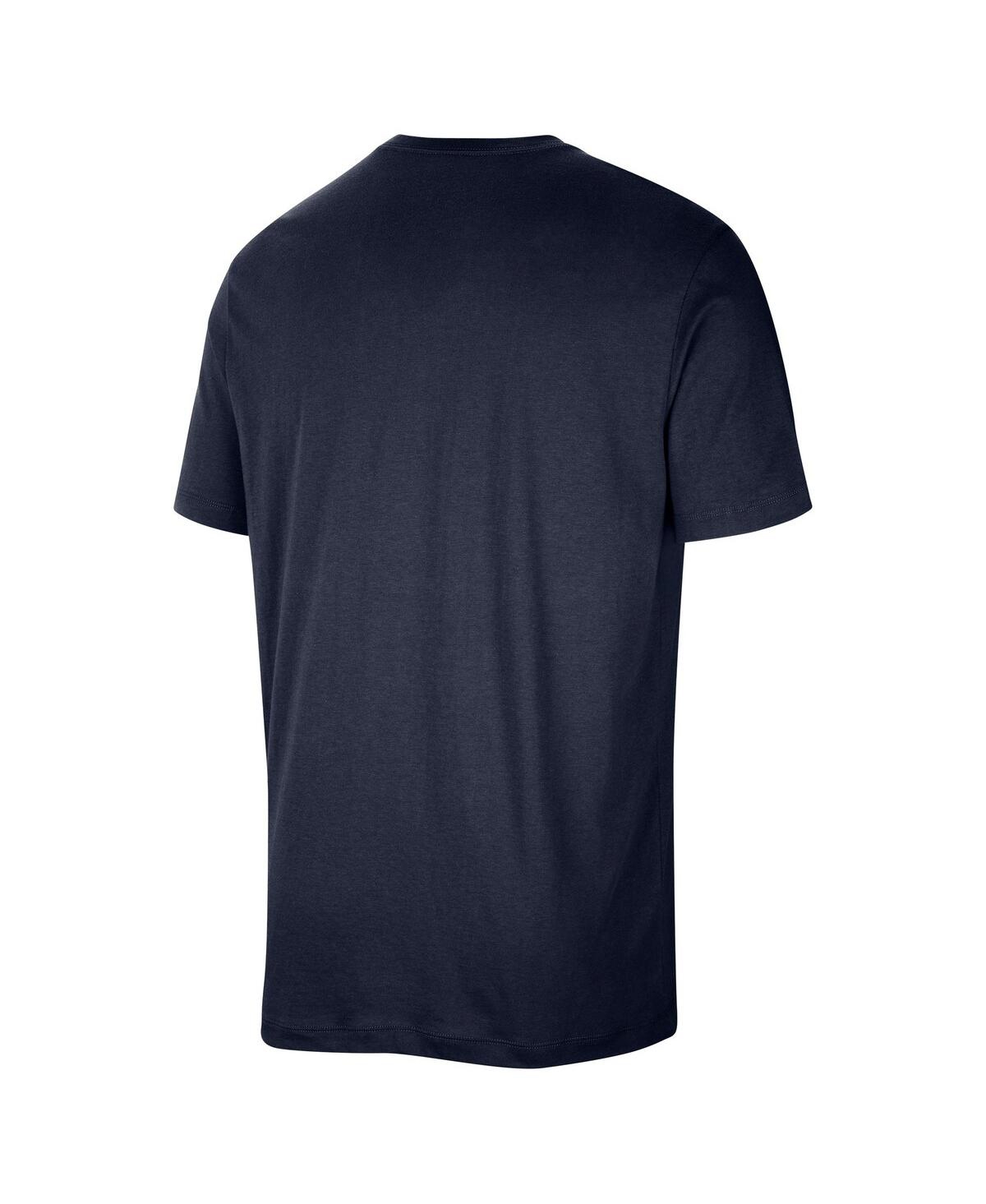 Nike Men's Navy New Orleans Pelicans Authentic Practice T-shirt In Blue