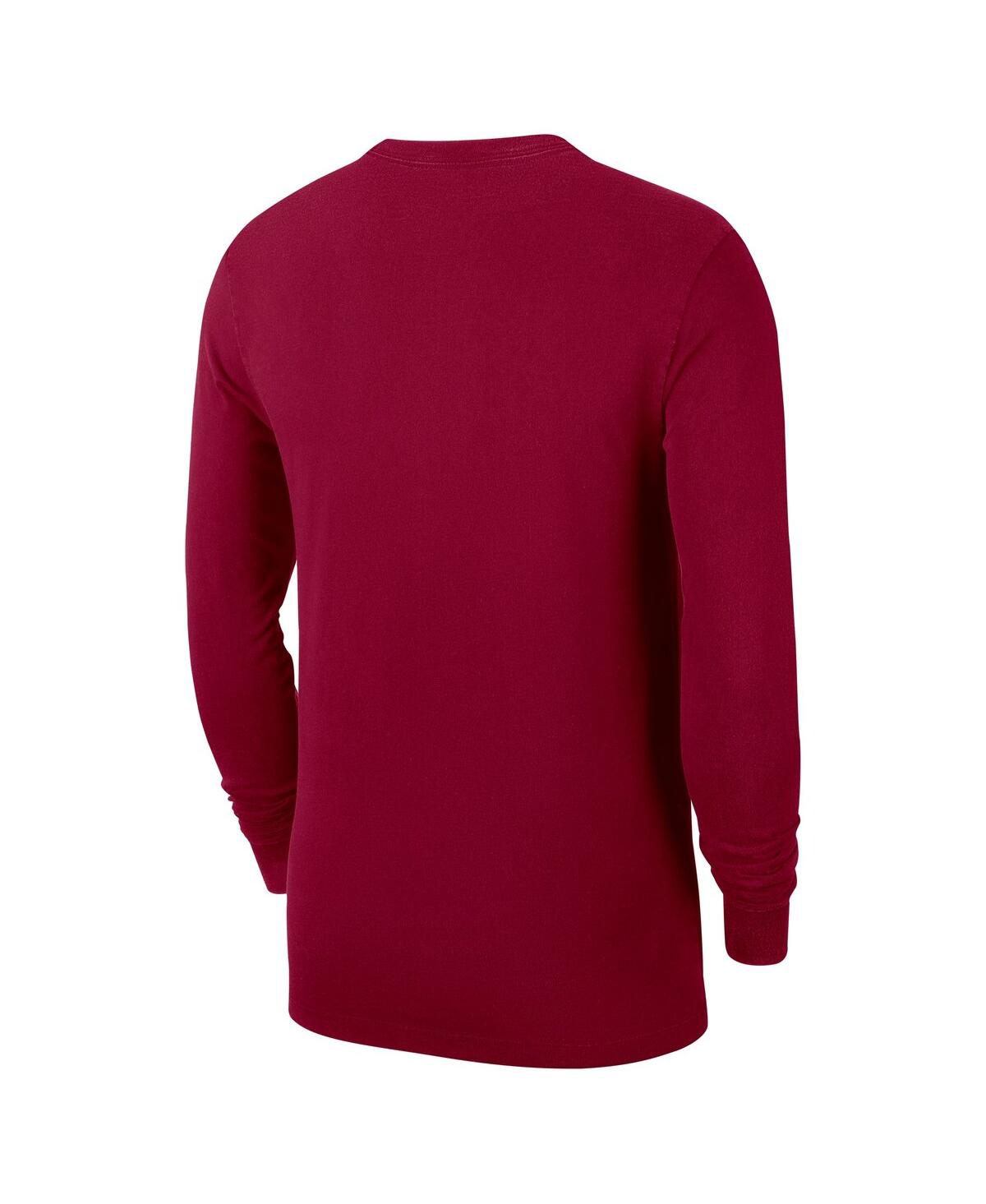 Nike Cleveland Cavaliers  Men's Nba Practice Long-sleeve T-shirt In Red