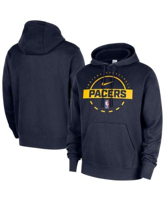 Nike - Men's Navy Indiana Pacers 2025/26 Authentic Practice Club Pullover Hoodie