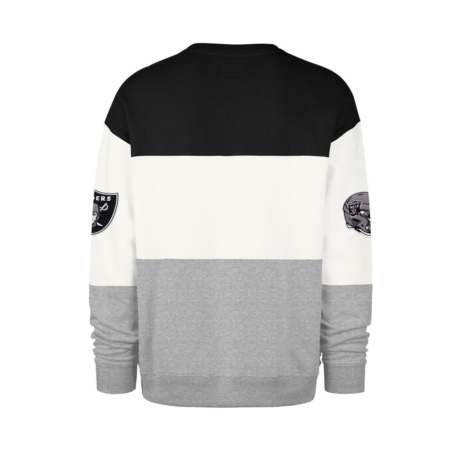 Men's Black/Gray Las Vegas Raiders Breeze Maximalist Sweatshirt