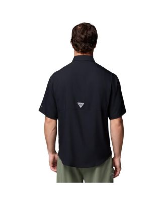 Men's Black Alabama Crimson Tide Tamiami Omni-Shade Button-Down Shirt