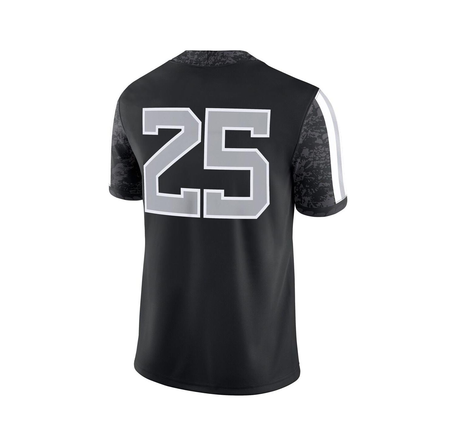 Men's 25 Black West Virginia Mountaineers Alternate Game Jersey