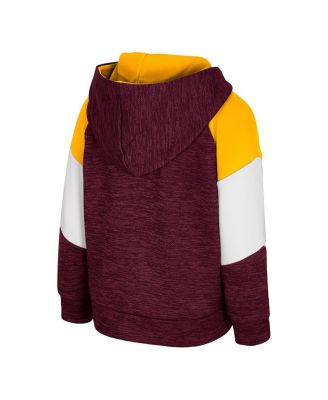 Toddler Maroon Minnesota Golden Gophers Spirit Hollow Full-Zip Hoodie