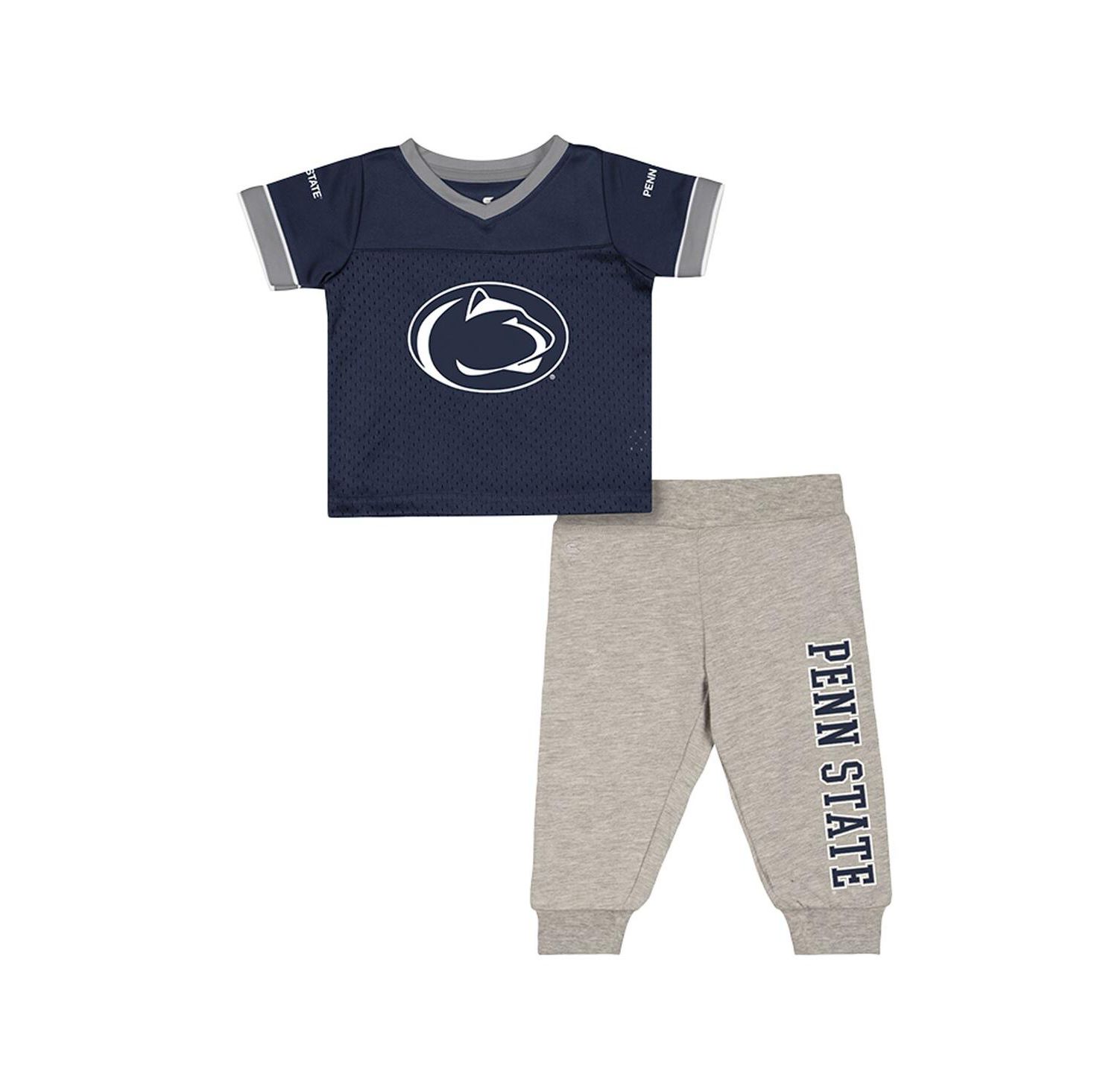 Baby Boys and Girls Newborn 2-Piece Penn State Nittany Lions Nothing but the Hits Football Set