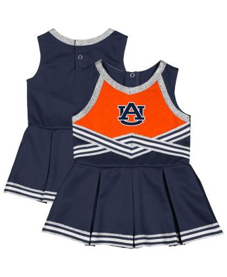 Colosseum - Girls Baby Boys and Girls Navy Auburn Tigers Lollipop Park Cheer Dress