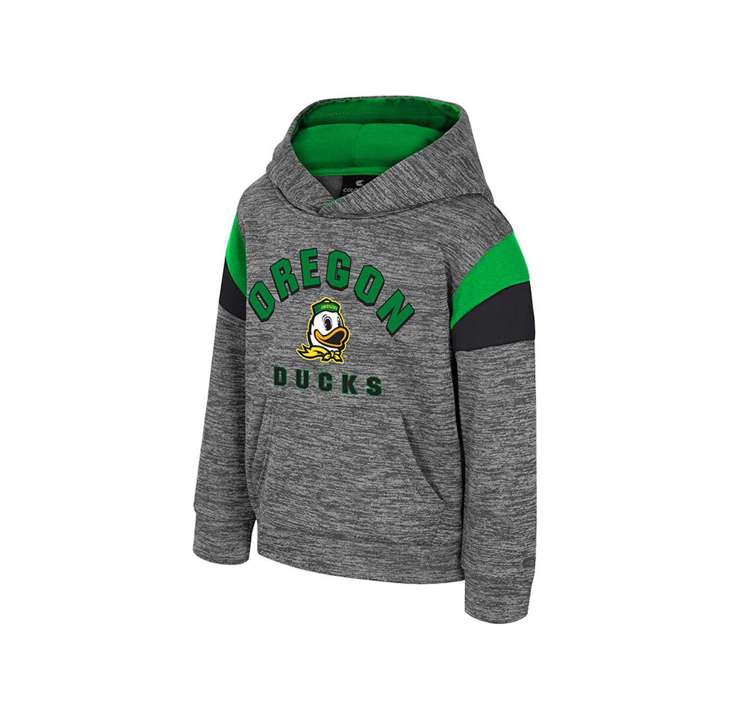 Toddler Gray Oregon Ducks Wizard City Hoodie