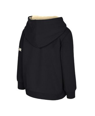 Toddler Black Colorado Buffaloes Big Logo Volume Fleece Pullover Hoodie