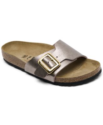 Birkenstock - Women's Catalina Luxe Buckle Birko-Flor Sandals from Finish Line