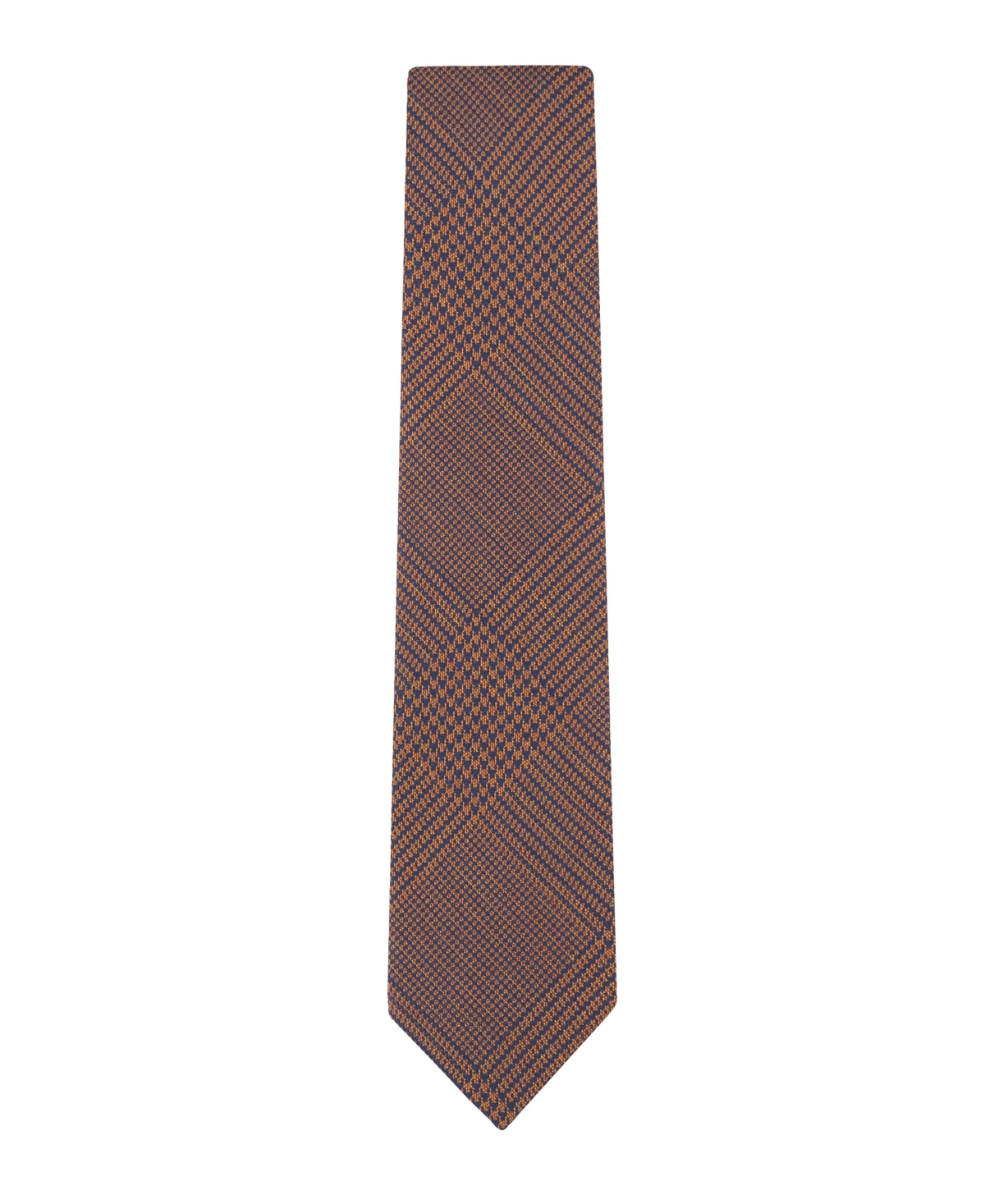 Tommy Hilfiger Men's Hendrix Glen Plaid Tie In Brown