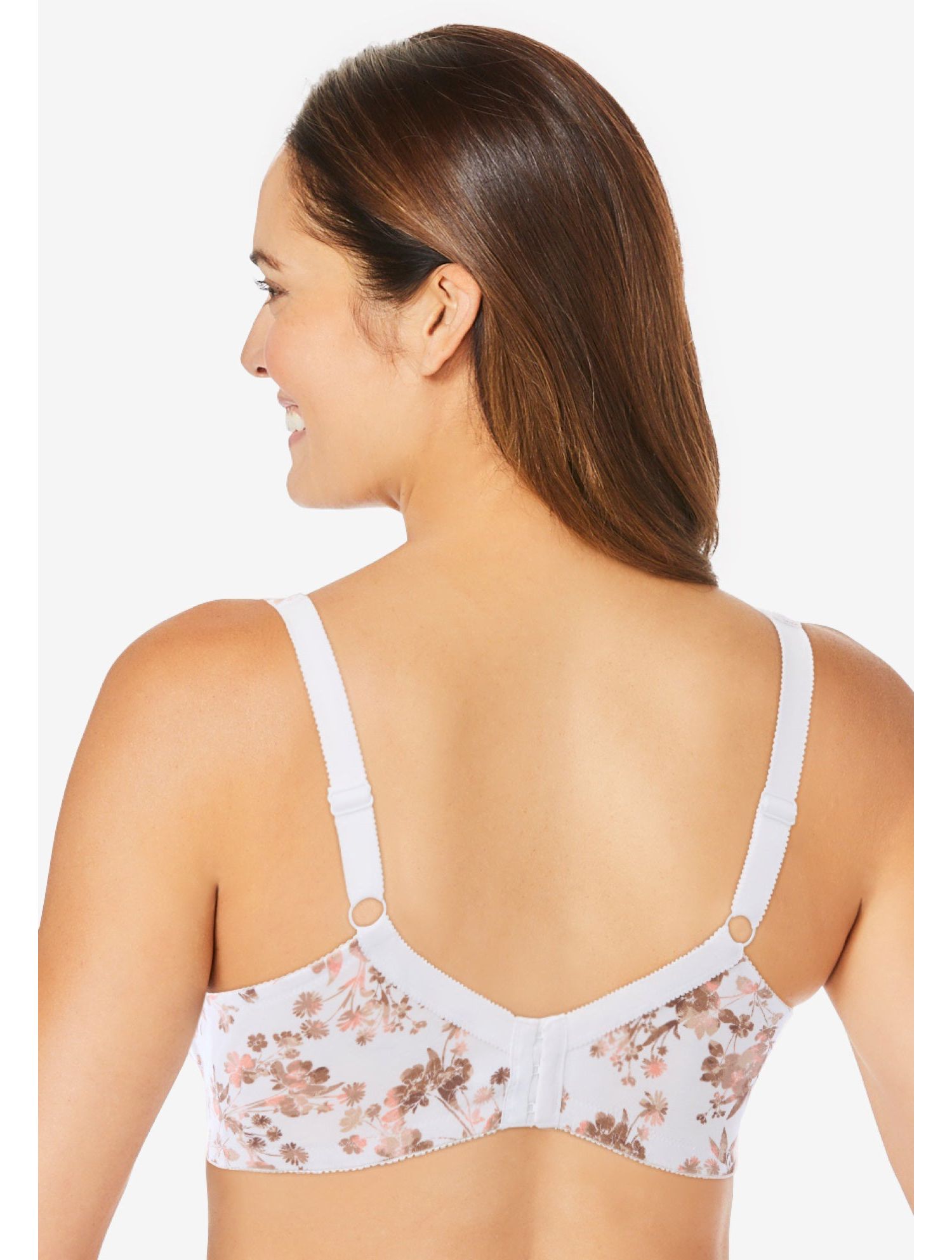 Women's 3-Pack Wireless Light Support Cotton Bra