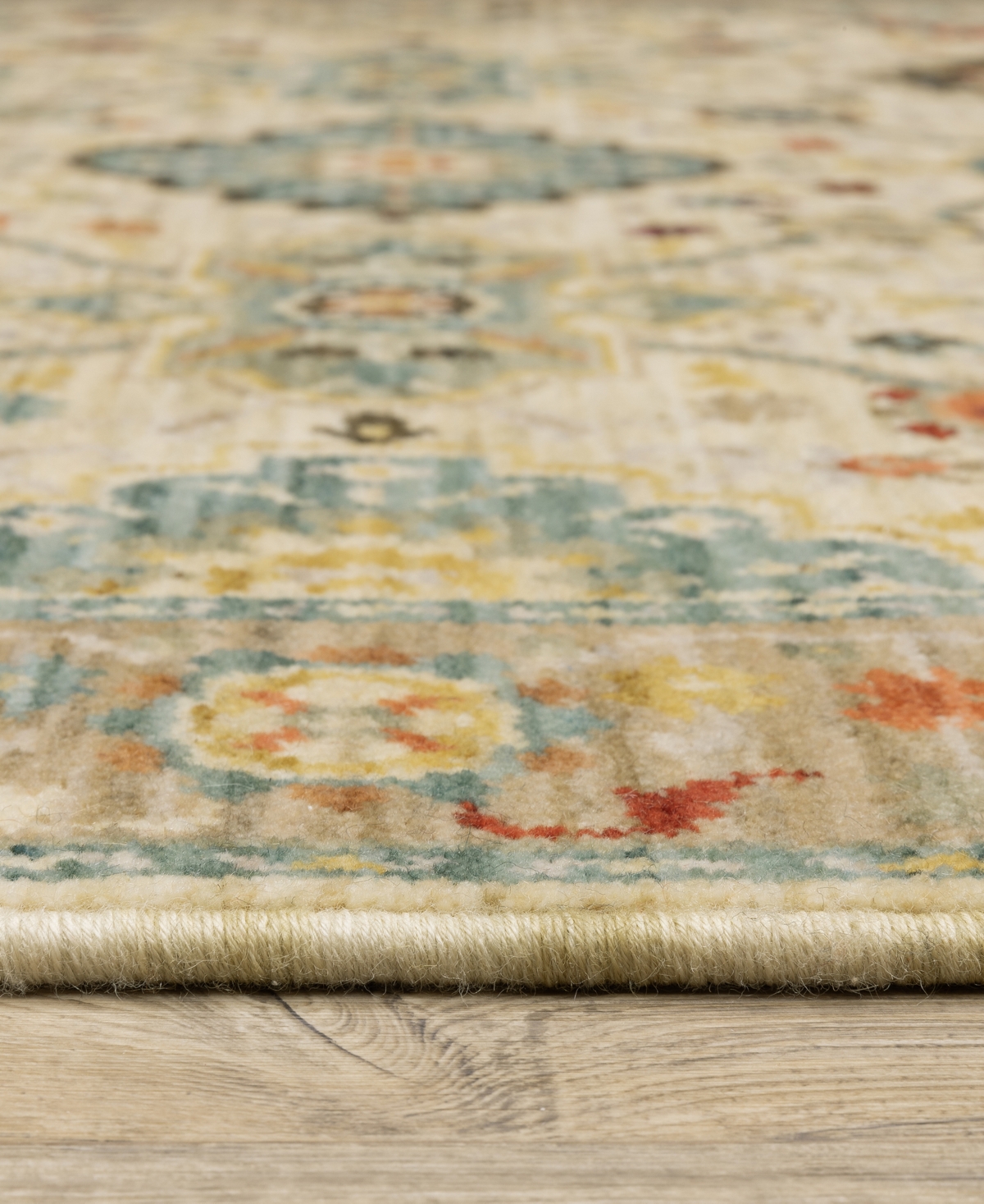 Oriental Weavers Lilihan 4601w 2'x6' Runner Area Rug In Neutral
