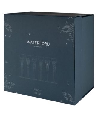 Winter Wonders Clear Flutes, Set of 6