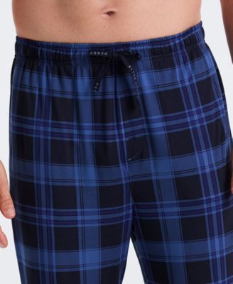 Men's Deluxe Touch Plaid Print Pajama Pants