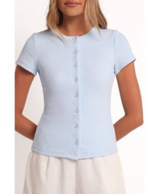 Women's Tylarah Short Sleeve Cardigan Top