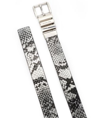 Women's Reversible Snake Pattern Belt