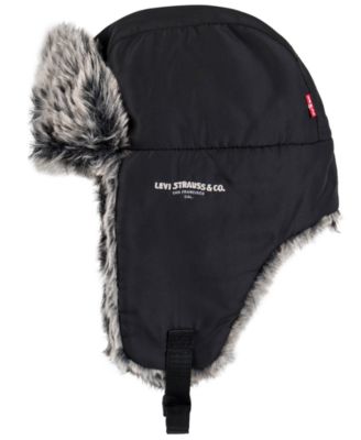 Men's Logo Detail Trapper Hat