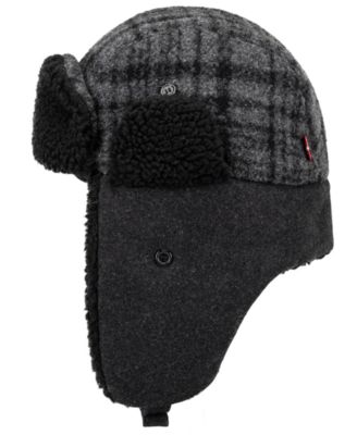 Men's Plaid Trapper Hat