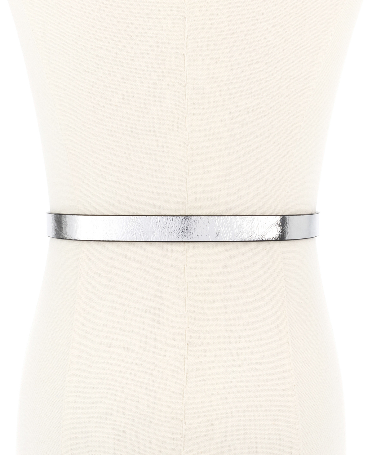 Michael Kors Women's Pave Logo Belt In Gray