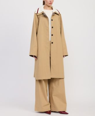 Women's Marleigh Long Car Trench Coat