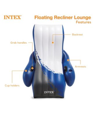 26ft x 52in Above Ground Pool w/ Inflatable Loungers and Floating Cooler