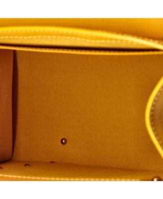 PM Saigon Top Handle Bag Coated Canvas with Leather