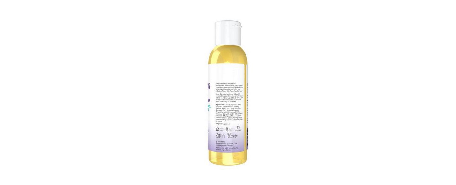 Soothing Baby Oil-Calming Lavender ,4 Oz