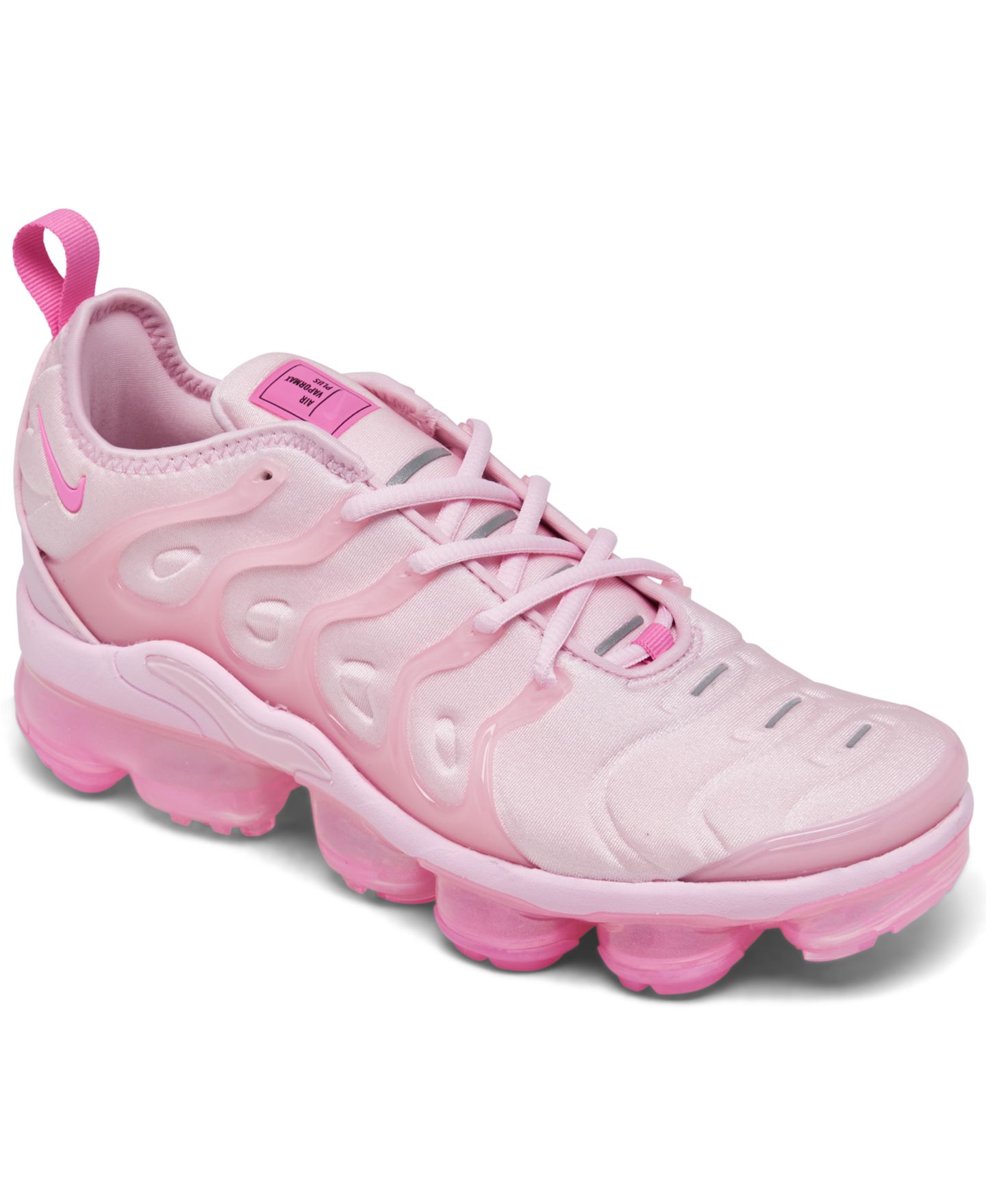 Женские кроссовки Nike Air VaporMax Plus Running, цвет: Розовый пенный — фото 1