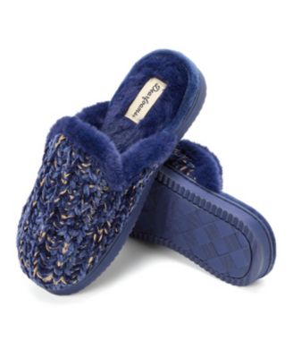 Women's Paris Chenille Shaped Tab Scuff Slipper