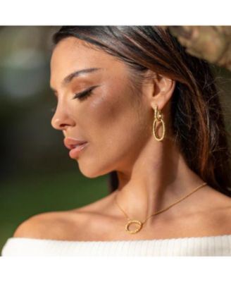 Single Hula Pendant in Gold Vermeil